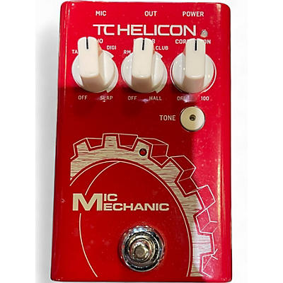 Used TC Helicon VoiceTone Mic Mechanic Vocal Processor