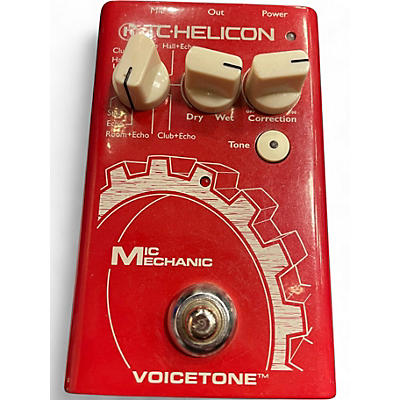 Used TC Helicon VoiceTone Mic Mechanic Vocal Processor