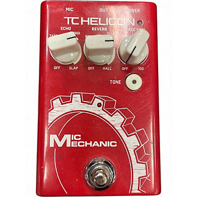 Used TC Helicon VoiceTone Mic Mechanic Vocal Processor