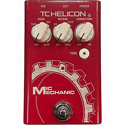 Used TC Helicon VoiceTone Mic Mechanic Vocal Processor