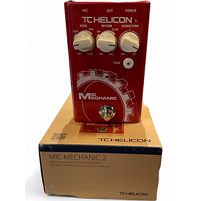 Used TC Helicon VoiceTone Mic Mechanic Vocal Processor