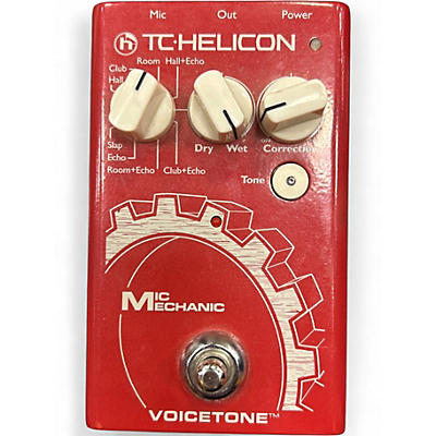 Used TC Helicon VoiceTone Mic Mechanic Vocal Processor