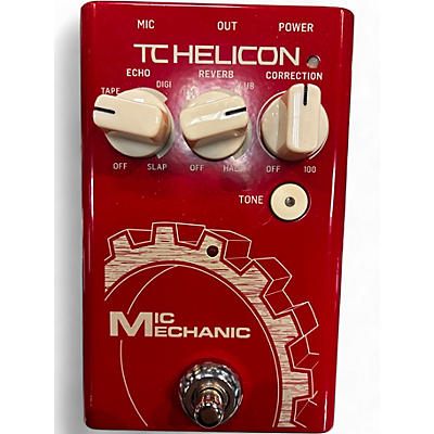 Used TC Helicon VoiceTone Mic Mechanic Vocal Processor