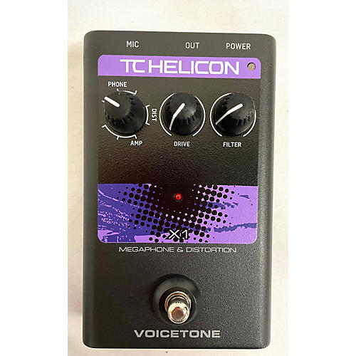 TC Helicon Used TC Helicon VoiceTone Single X1 Vocal Processor