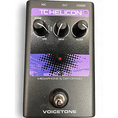 Used TC Helicon VoiceTone Single X1 Vocal Processor