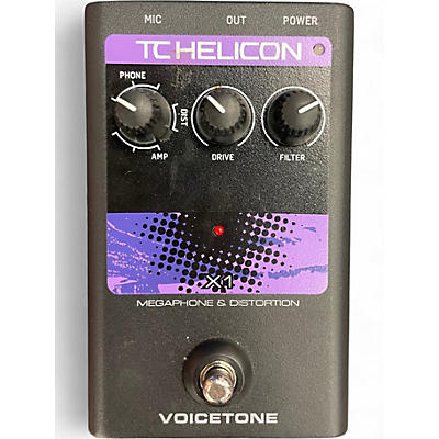 Used TC Helicon VoiceTone Single X1 Vocal Processor