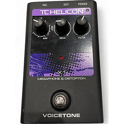Used TC Helicon VoiceTone Single X1 Vocal Processor