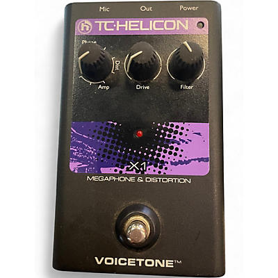 Used TC Helicon VoiceTone Single X1 Vocal Processor