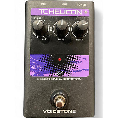 Used TC Helicon VoiceTone Single X1 Vocal Processor