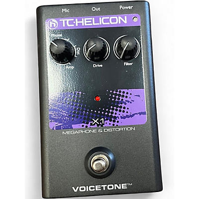 Used TC Helicon VoiceTone Single X1 Vocal Processor