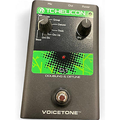 Used TC Helicon VoiceTone d1 Vocal Processor