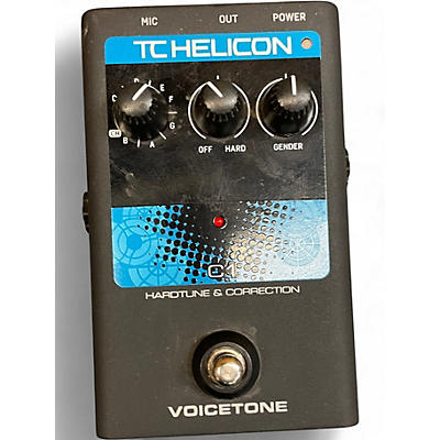 Used TC Helicon Voicetone C1 Effect Pedal