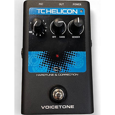 Used TC Helicon Voicetone C1 Vocal Processor