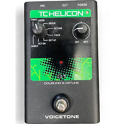 Used TC Helicon Voicetone D1 Vocal Processor
