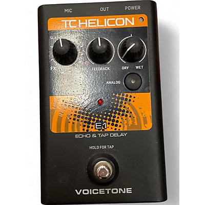 TC Helicon Used TC Helicon Voicetone E1 Effect Pedal