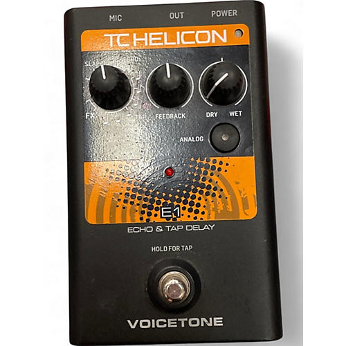 TC Helicon Used TC Helicon Voicetone E1 Effect Pedal