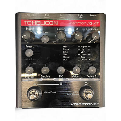 Used TC Helicon Voicetone HARMONY-G XT Effect Processor
