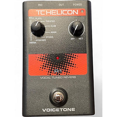 Used TC Helicon Voicetone R1 Vocal Processor