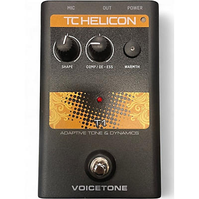 Used TC Helicon Voicetone T1 Effect Pedal