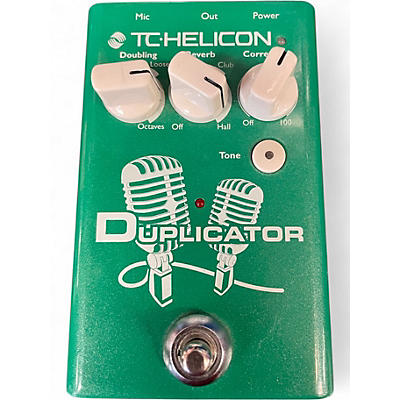 Used TC Helicon duplicator Effect Pedal