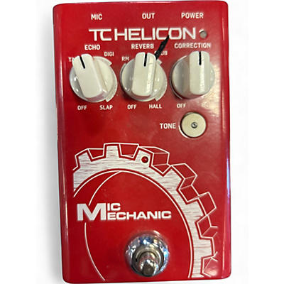 Used TC Helicon mic mechanic 2 Effect Pedal