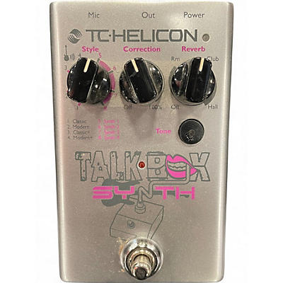 Used TC Helicon talk box synth Exciter