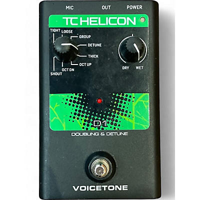 TC Helicon Used TC Helicon voicetone D1 Effect Pedal