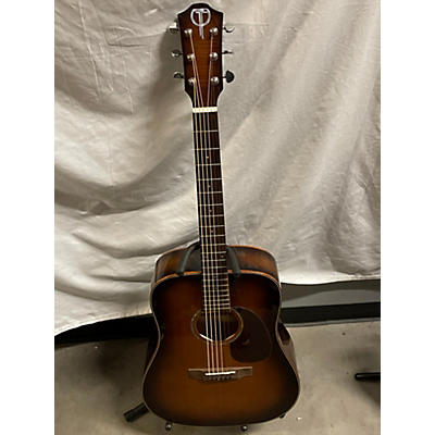 Tenton Used TENTON STS130FMGHB Iced Tea Acoustic Guitar