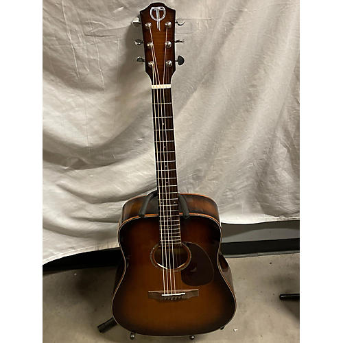 Tenton Used TENTON STS130FMGHB Iced Tea Acoustic Guitar Iced Tea