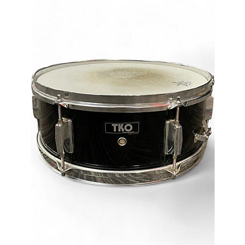 Used TKO 14in Snare Drum Black Drum Black 33