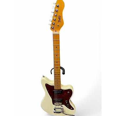 Used TMG RONNY SCOTT Olympic White Solid Body Electric Guitar