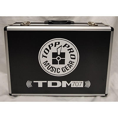 Used TOPP PRO AUDIO TDM-707 7 Piece Percussion Microphone Pack