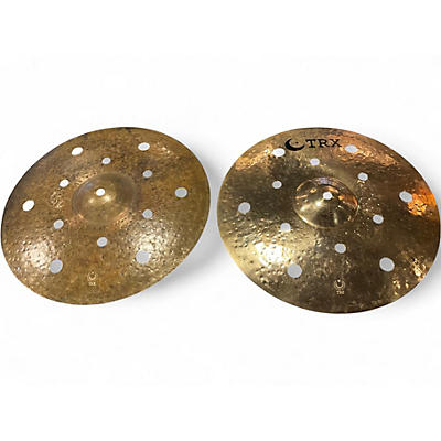 Used TRX 14in SFX Storm Hi Hat Pair Cymbal