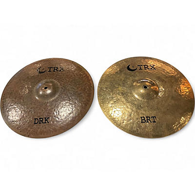Used TRX 16in SFX BRT/DRK Hi Hat Pair Cymbal