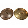 Used TRX 16in SFX BRT/DRK Hi Hat Pair Cymbal 36