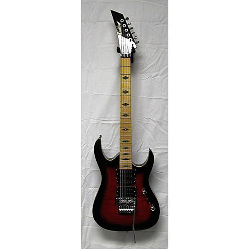 Used TTM JUSTIFIER Red Solid Body Electric Guitar