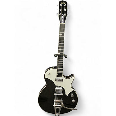 Used TV JONES Spectra Sonic Black Solid Body Electric Guitar