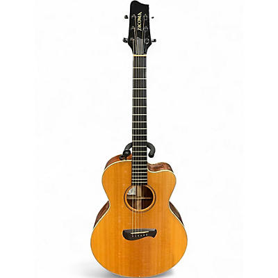 Used Tacoma EM-19C Natural Acoustic Guitar