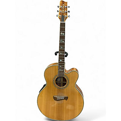 Used Tacoma JK50CE Natural Acoustic Electric Guitar