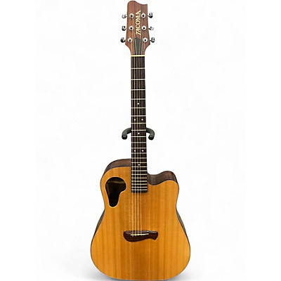 Used Tacoma Roadking Antique Natural Acoustic Electric Guitar