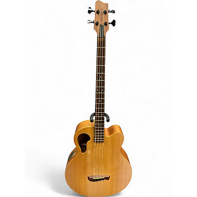 Used Tacoma Thunderchief Natural Acoustic Bass Guitar