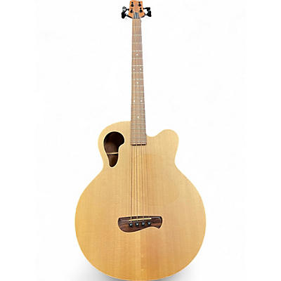 Used Tacoma cb10 Natural Acoustic Bass Guitar