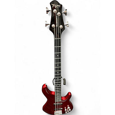 Used Tagima  CLASSIC SERIES Candy Apple Red Electric Bass Guitar