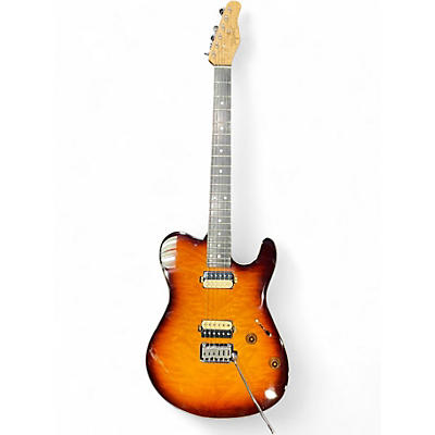 Used Tagima Cacau Santos Signatute Honey Burst Solid Body Electric Guitar