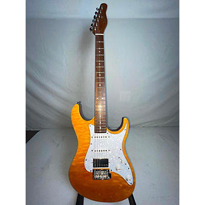 Tagima Used Tagima Classic Series Stella DW Yellow Tiger Solid Body Electric Guitar