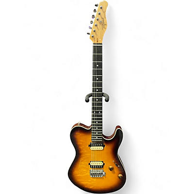 Used Tagima Grace 700 2 Tone Sunburst Solid Body Electric Guitar