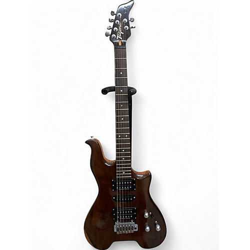 Used Tagima Handmade in Brazil Natural Solid Body Electric Guitar Natural