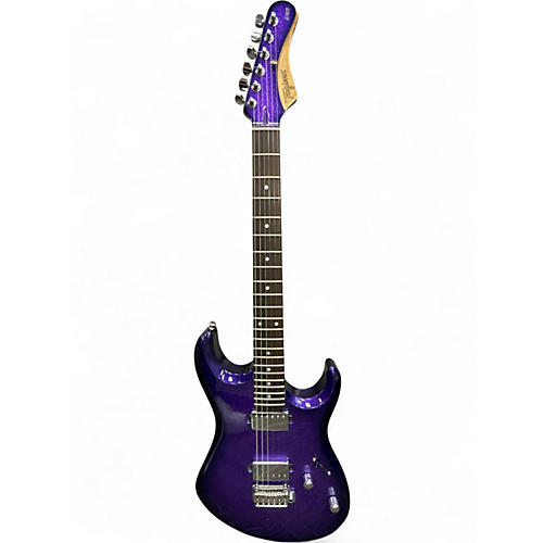 Used Tagima Mello Jr. Chameleon  Purple Sparkle Solid Body Electric Guitar Purple Sparkle