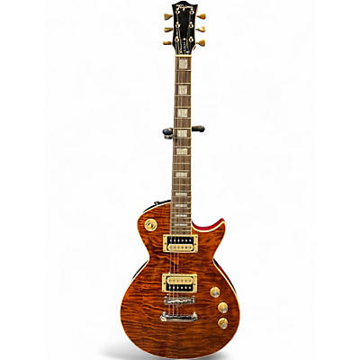 Used Tagima Mirach Flammed Maple Top Solid Body Electric Guitar