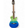Used Tagima Modena Transparent Blue Fade Classical Acoustic Electric Guitar Transparent Blue Fade